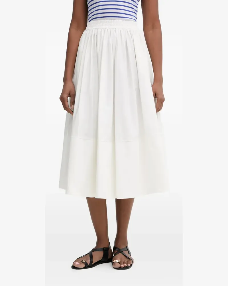 Twin-Set elasticated-waistband pleated skirt - Schwarz Schwarz