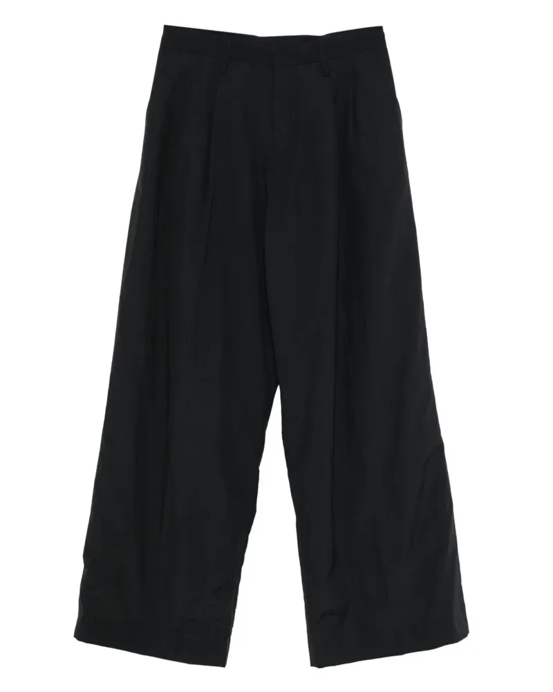 ERL Plissierte Hose - Schwarz Schwarz