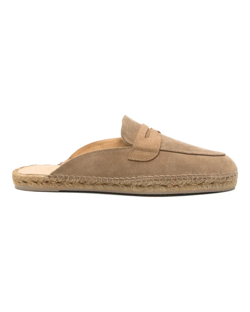 Castañer Nando suede espadrilles - Nude Nude