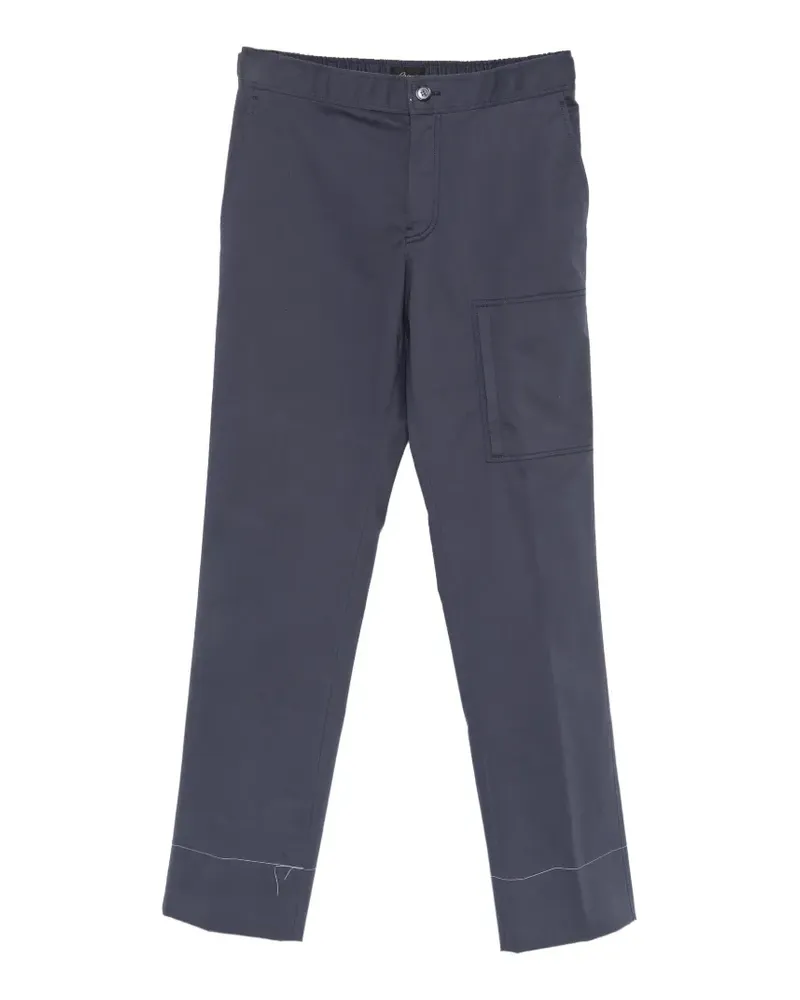 Brioni Hose mit aufgesetzten Taschen - Blau Blau