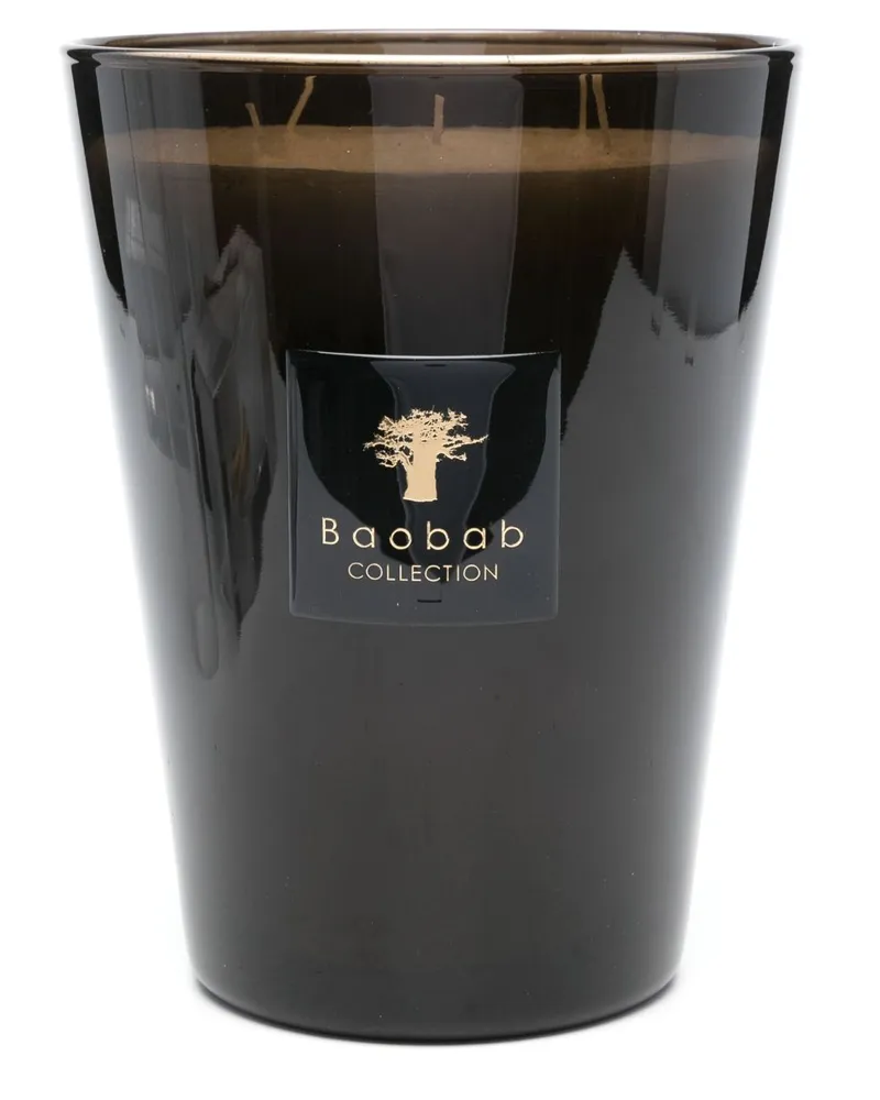 Baobab Collection Max 24 Les Prestigieuses Encre de Chine Duftkerze (4,5kg) - Schwarz Schwarz