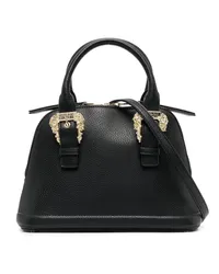 Versace Jeans Handtasche aus Kunstleder Schwarz