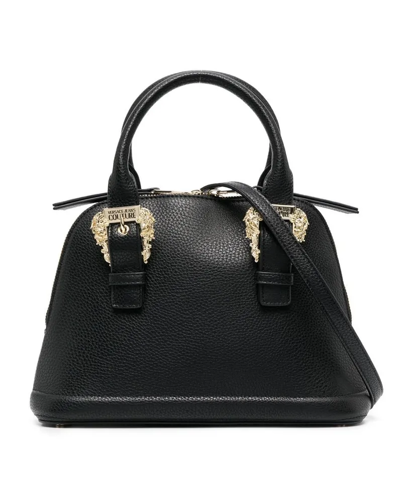Versace Jeans Handtasche aus Kunstleder - Schwarz Schwarz