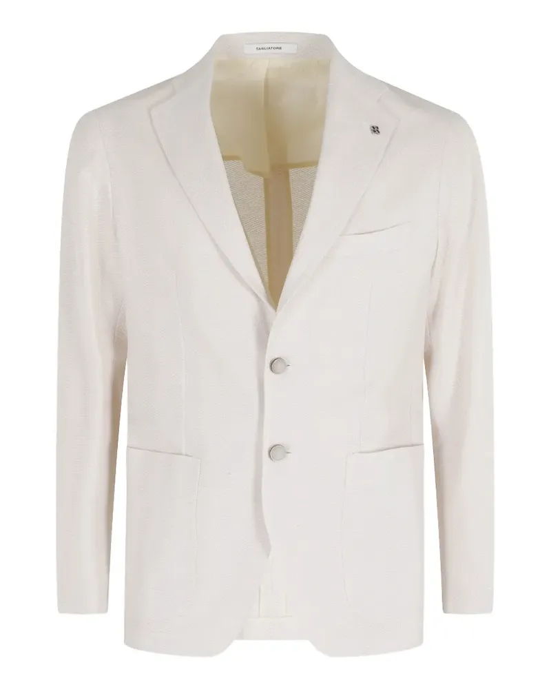 Tagliatore Einreihige Giacca Montecarlo Jacke mit Knöpfen - Nude Nude