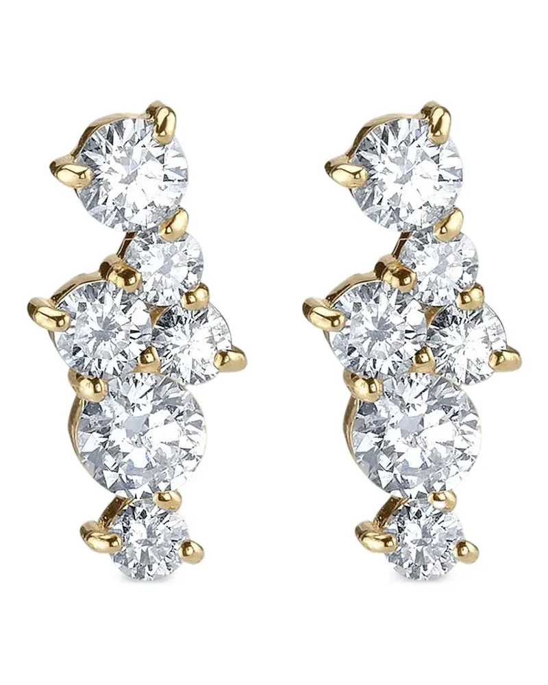 Sydney Evan Cocktail Bar Ohrringe mit Diamanten - Gold Gold