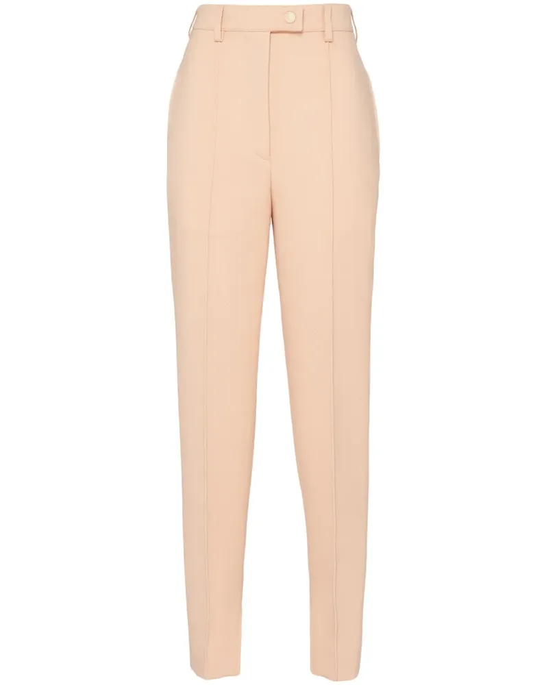 Prada Hose mit hohem Bund - Rosa Rosa