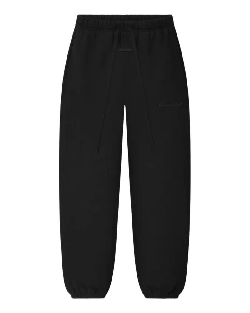 Fear of God logo-print track pants - Schwarz Schwarz