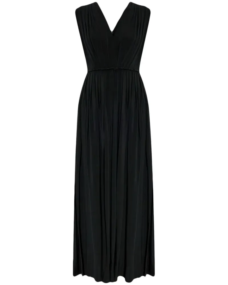 Max Mara Walter Kleid - Schwarz Schwarz