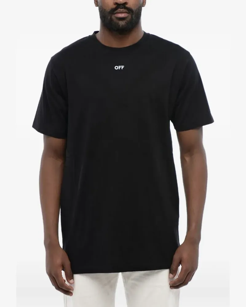 OFF-WHITE T-Shirt mit Arrows-Print - Schwarz Schwarz