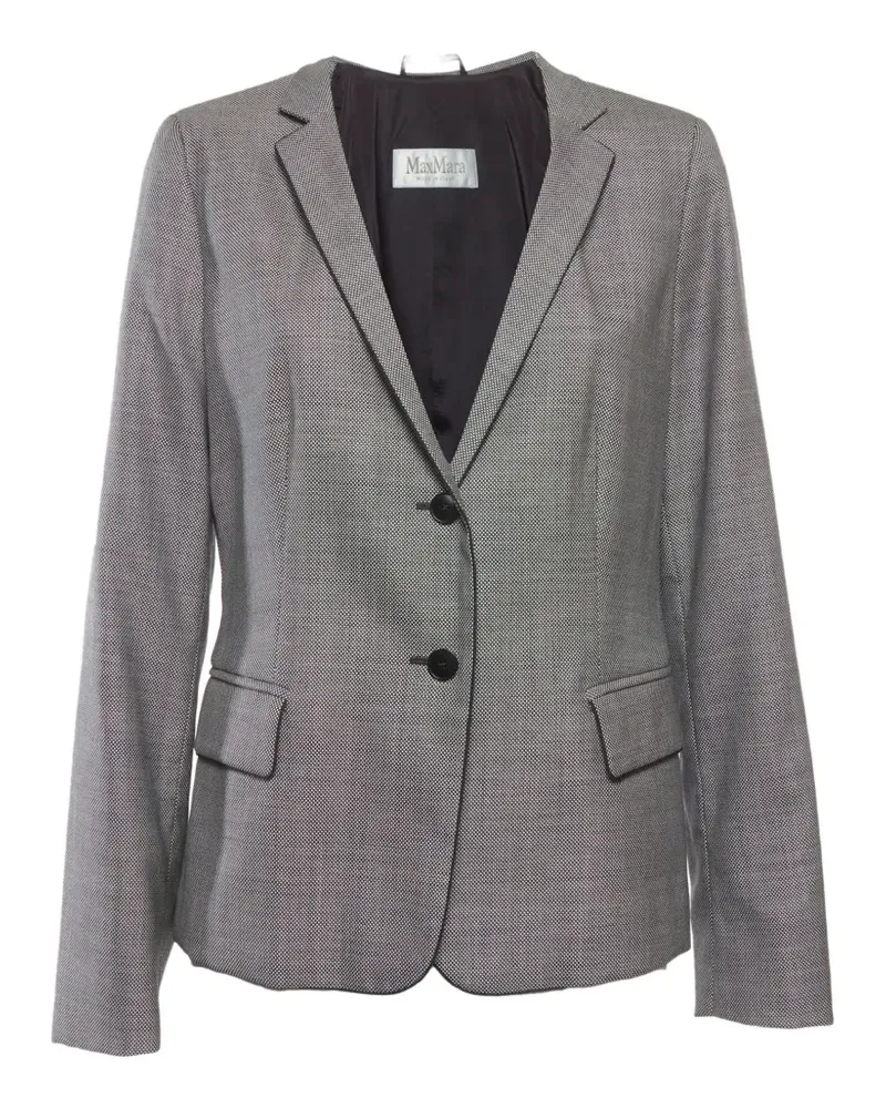 Max Mara single-breasted blazer - Grau Grau