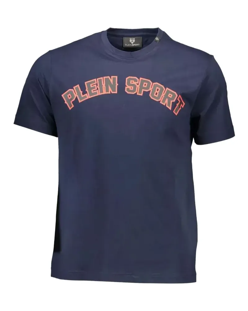 Philipp Plein logo-print T-shirt - Blau Blau