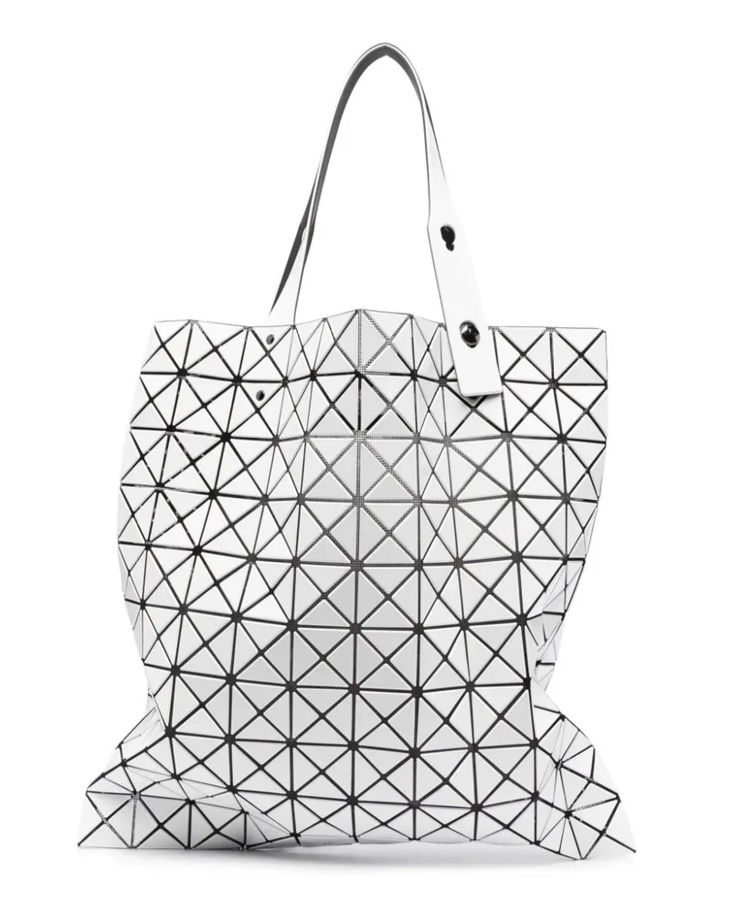 Issey Miyake Große Prism Handtasche - Weiß Weiß