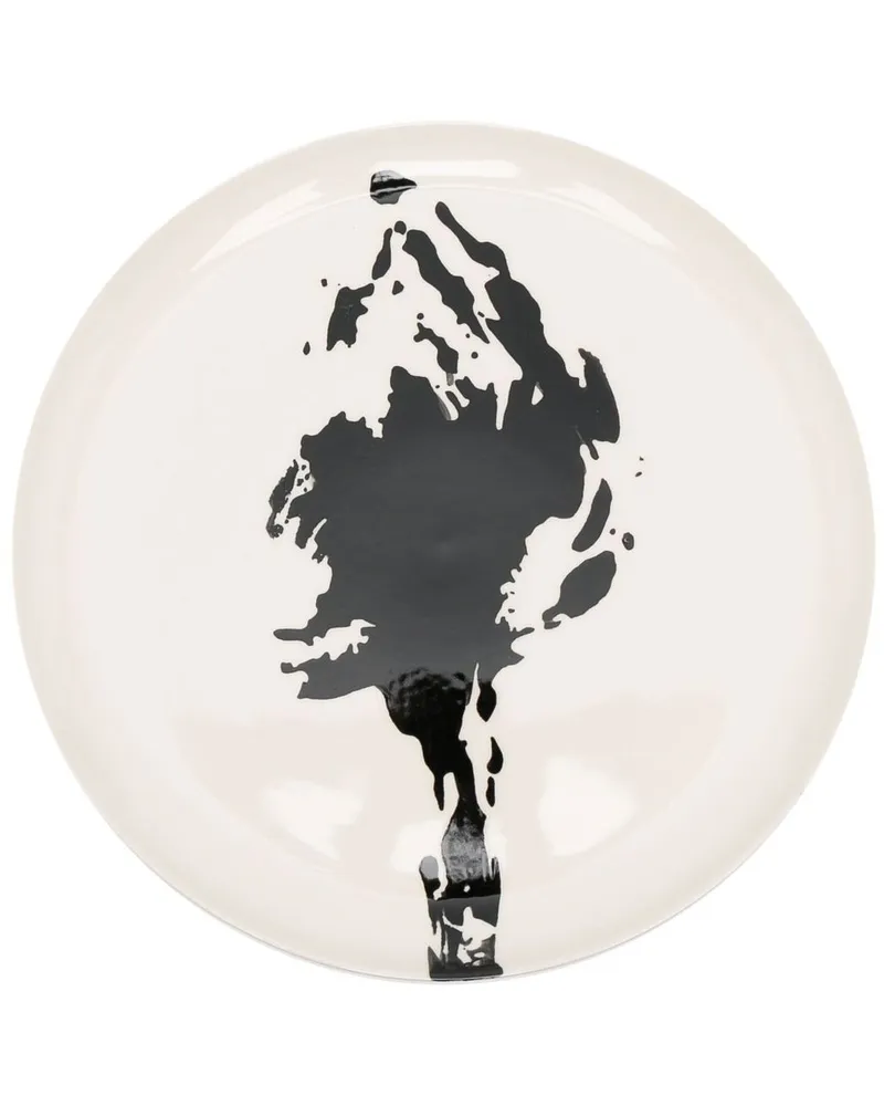 Serax Feast Servierteller mit abstraktem Print - Nude Nude
