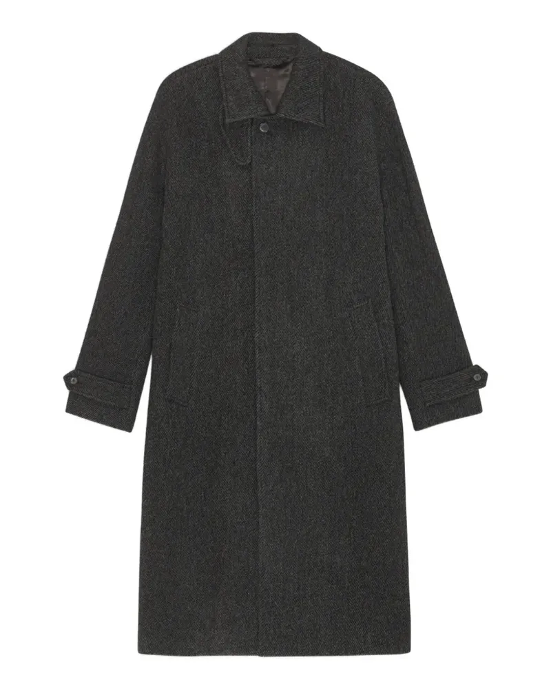 NN 07 button-up coat - Grau Grau