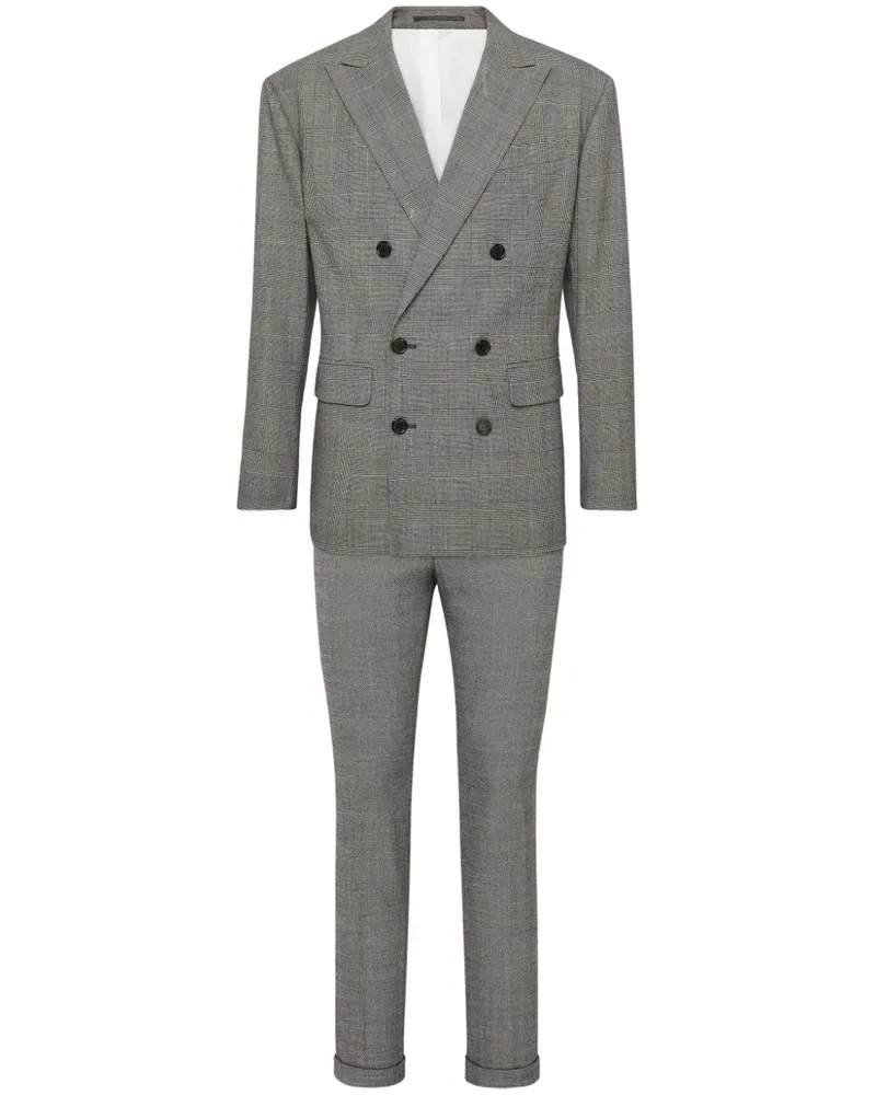 Dsquared2 Doppelreihiger Anzug - Grau Grau