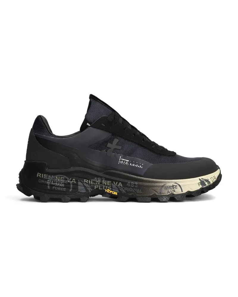Premiata Devin Sneakers mit Logo-Patch - Blau Blau