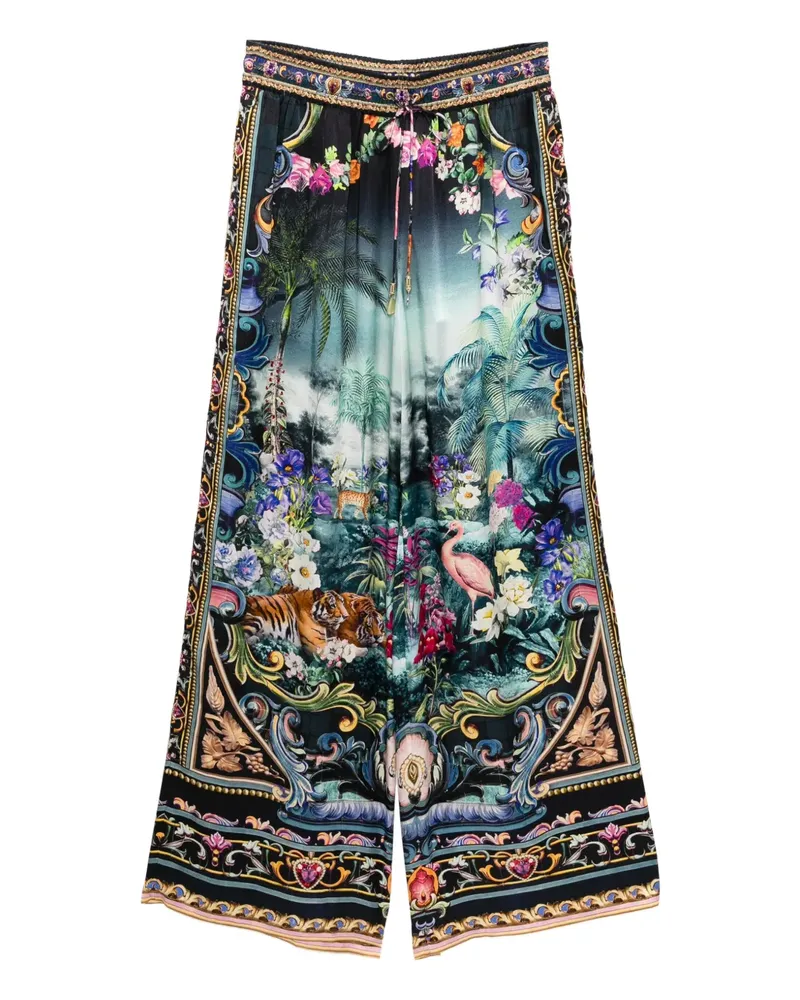Camilla Basked In Baroque Hose - Schwarz Schwarz