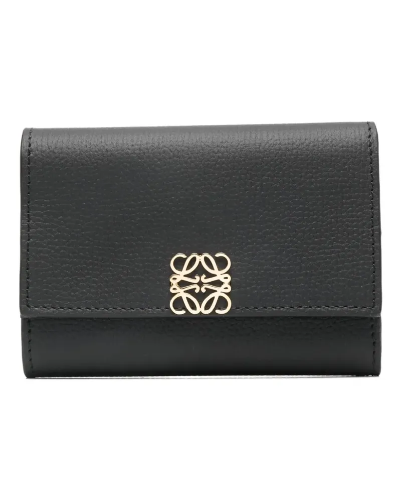 Loewe Anagram Portemonnaie - Schwarz Schwarz