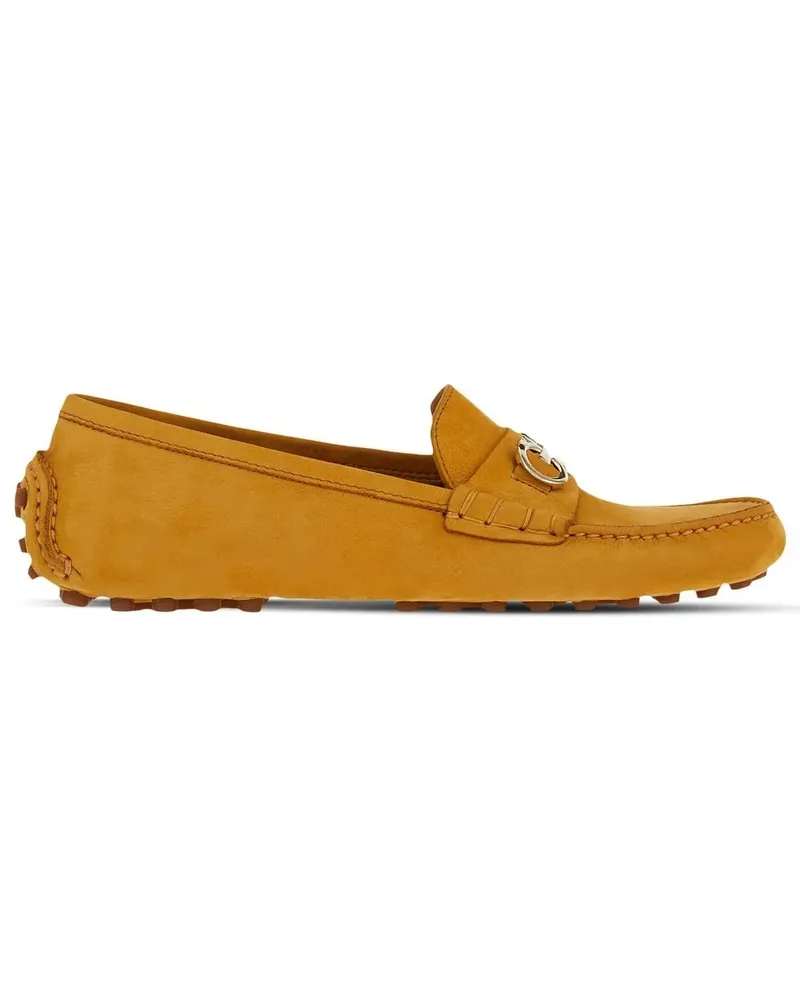 Ferragamo Double Gancini Loafer - Gelb Gelb