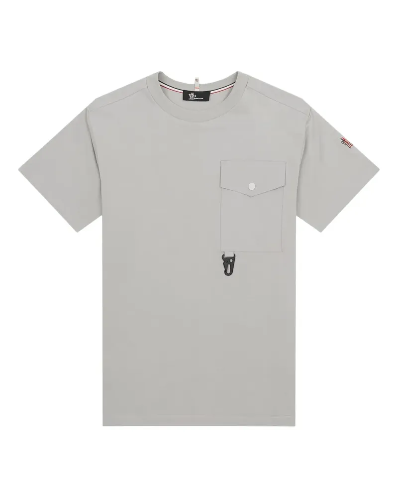 Moncler Klassisches T-Shirt - Grau Grau