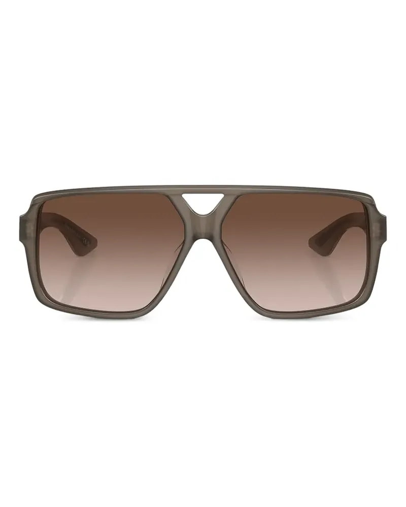 Oliver Peoples 1977C Sonnenbrille mit Farbverlauf-Optik - Braun Braun