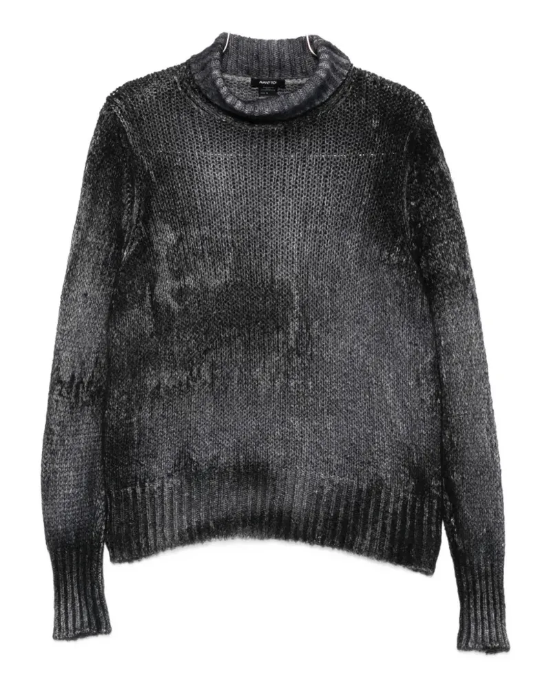 Avant Toi chunky-knit roll-neck sweater - Grau Grau