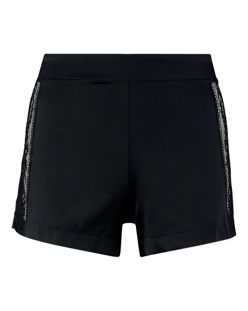 Aubade Shorts mit Spitzeneinsatz - Schwarz Schwarz