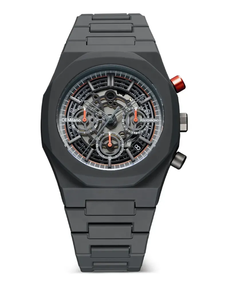 D1 Milano Polychrono 40,5mm - Grau Grau