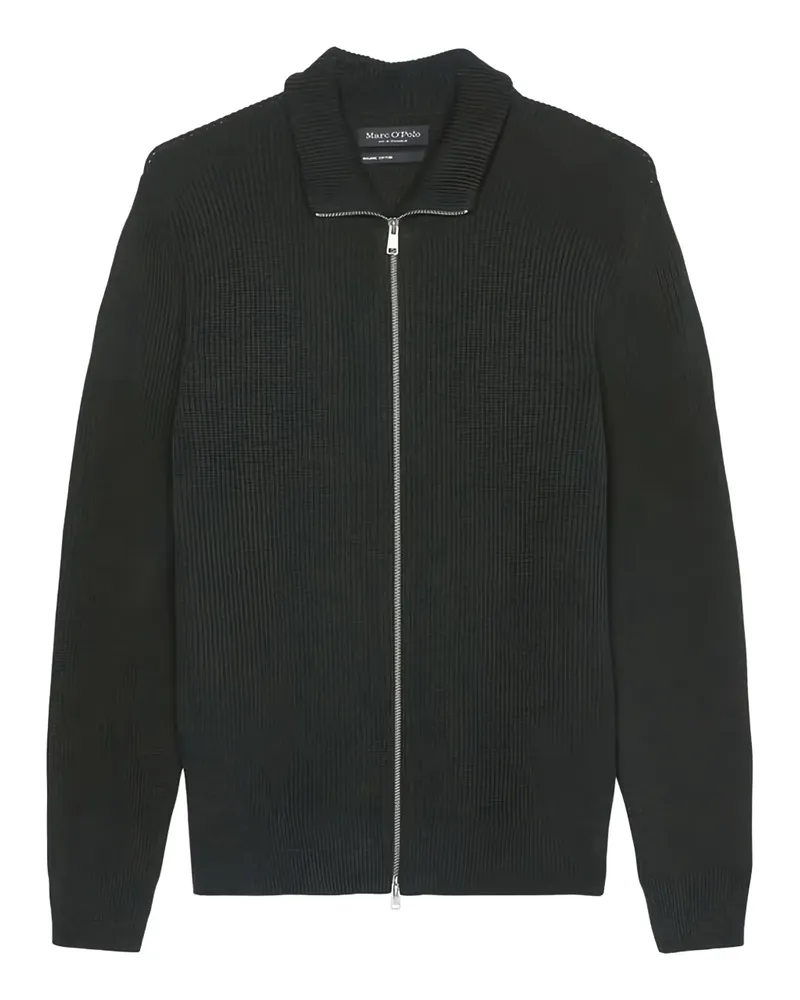 Marc O'Polo Cardigan mit Reißverschluss - Blau Blau