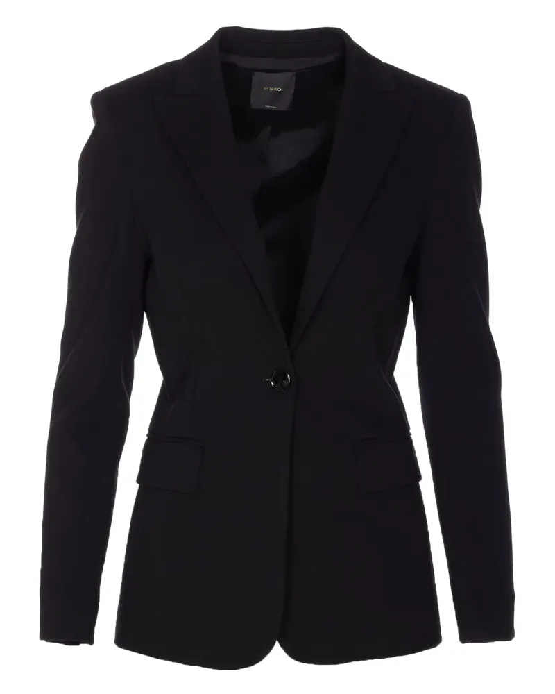 Pinko Jacke mit V-Ausschnitt - Schwarz Schwarz