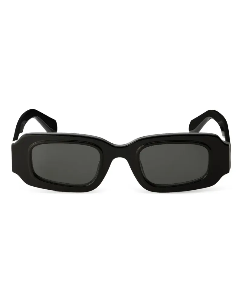 OFF-WHITE Olympia rectangle-frame sunglasses - Schwarz Schwarz