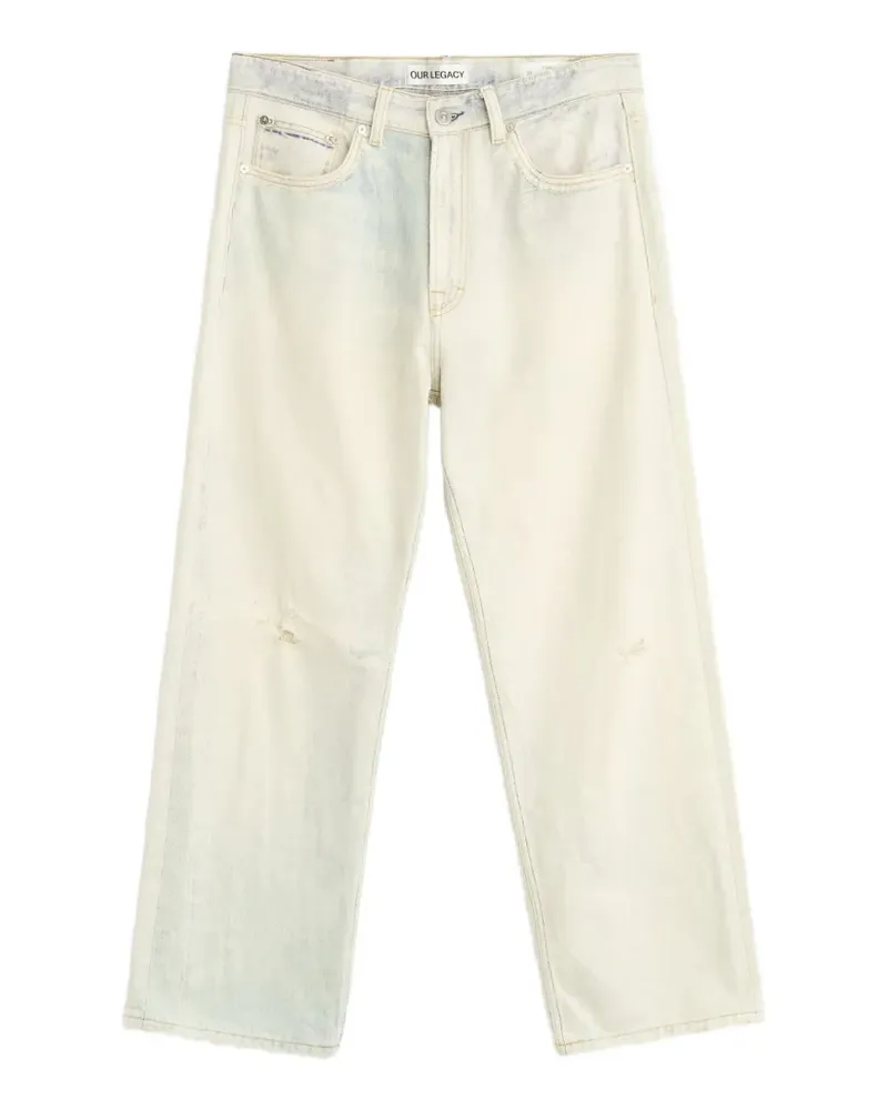 Our Legacy distressed denim jeans - Nude Nude
