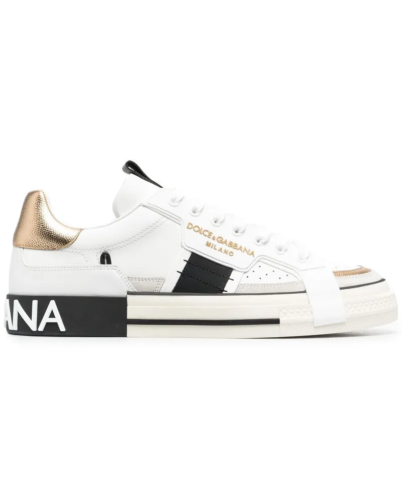 Dolce & Gabbana Custom 2.Zero Sneakers - Weiß Weiß
