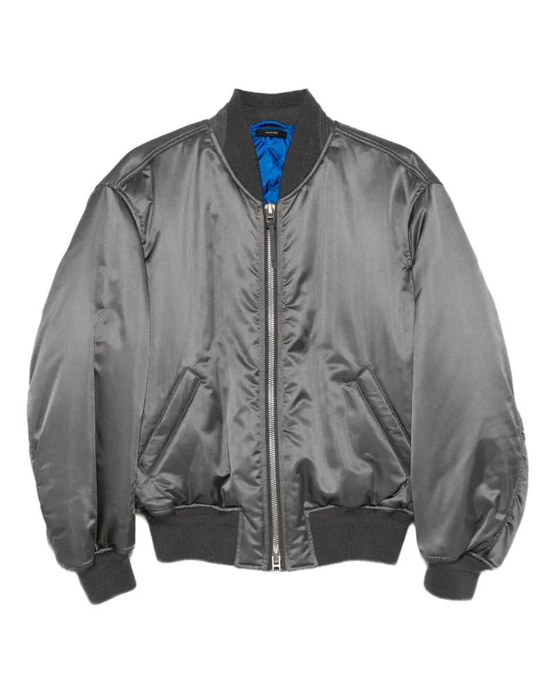 Tom Ford satin bomber jacket - Grau Grau