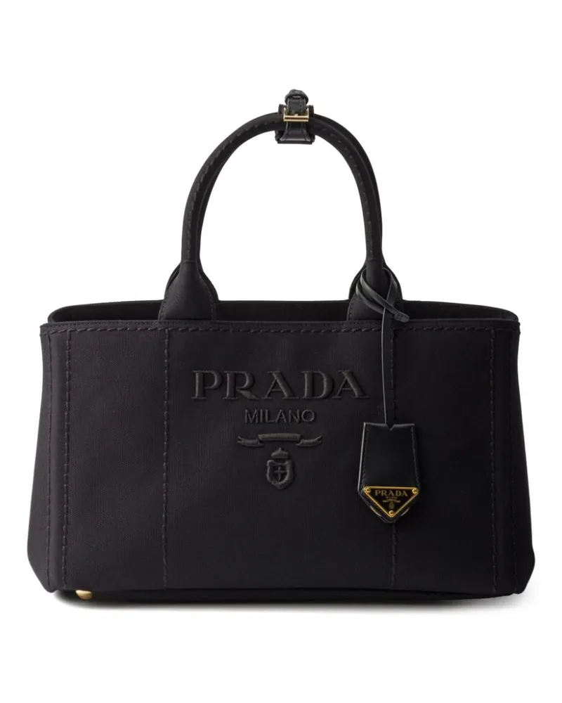 Prada Großer Jardinière Tote Bag - Schwarz Schwarz