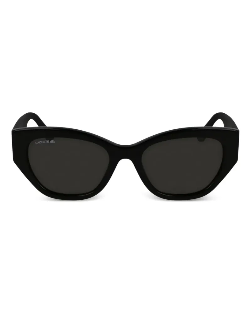 Lacoste Sonnenbrille mit Logo - Schwarz Schwarz