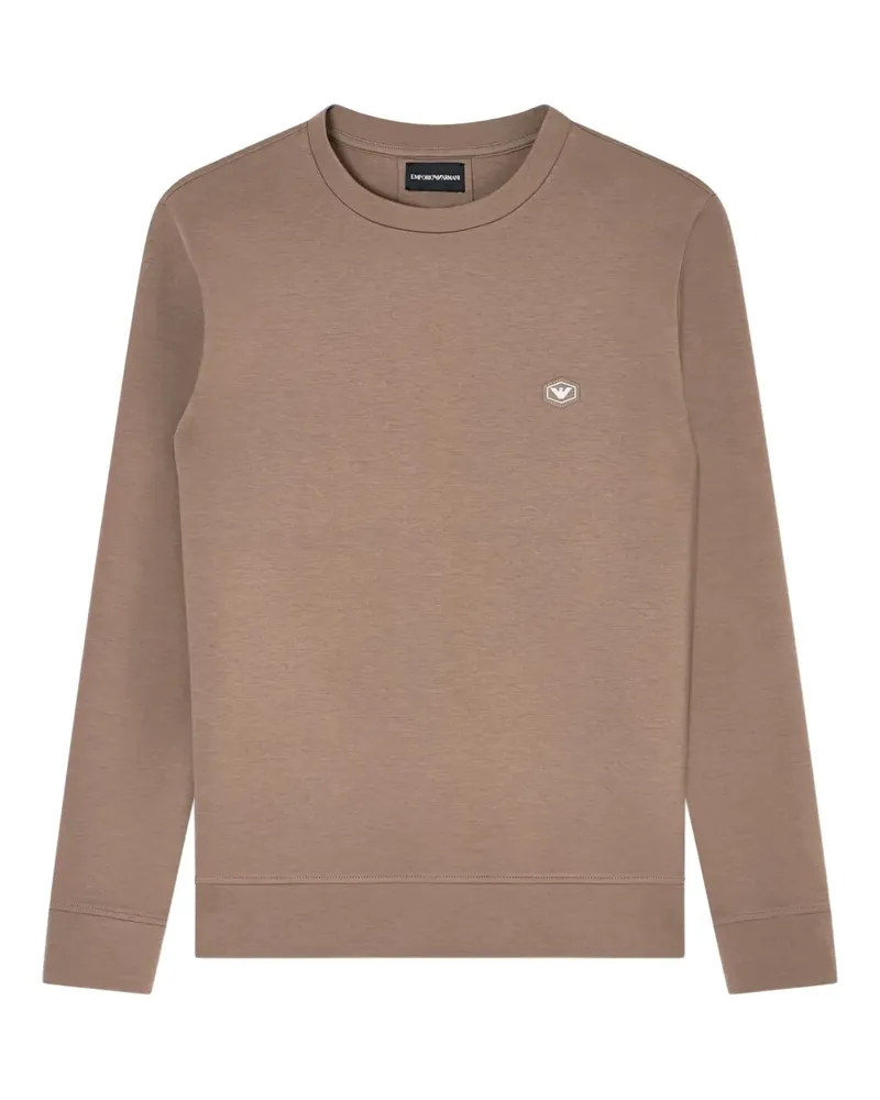 Emporio Armani Sweatshirt mit Rundhalsausschnitt - Braun Braun