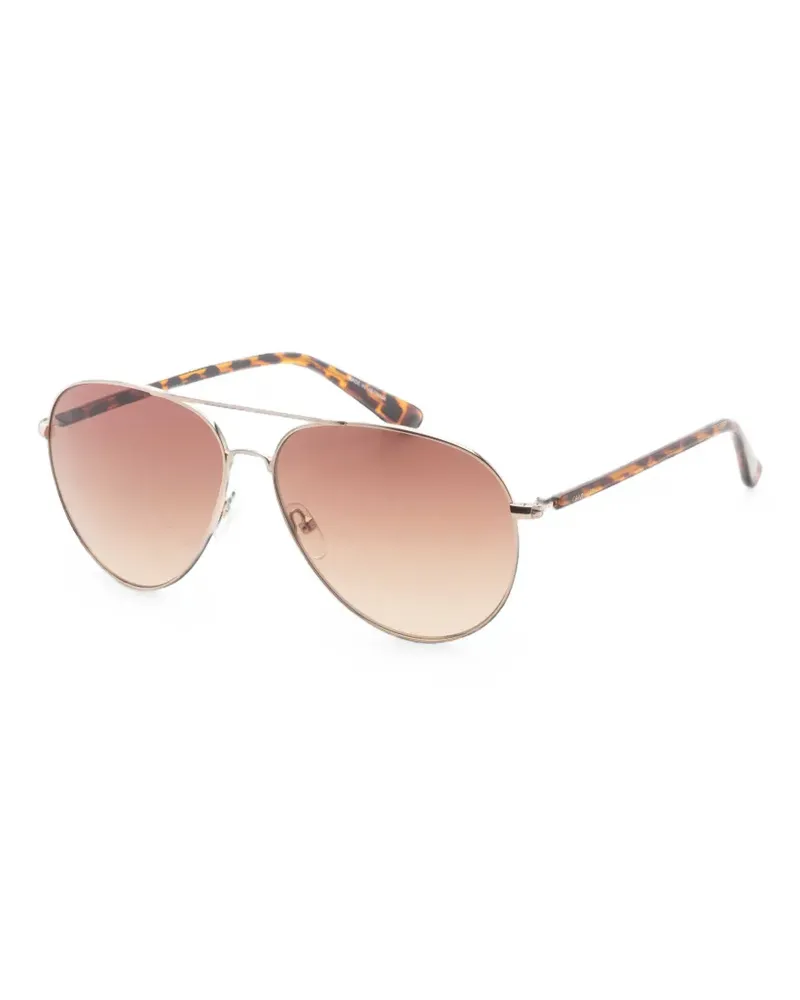 Calvin Klein Getönte Pilotenbrille - Gold Gold