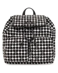 Kate Spade Rucksack aus Noel-Jacquard Schwarz