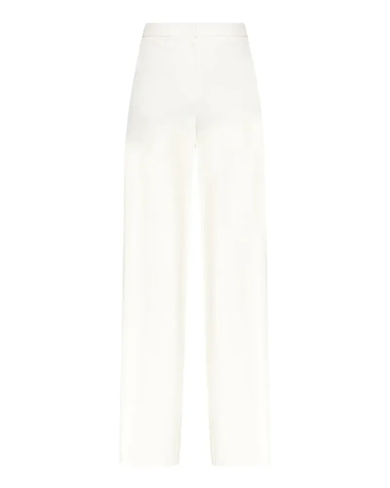 Max Mara Dentice buttoned trousers - Weiß Weiß