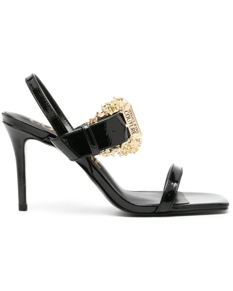 Versace Jeans Emily Slingback-Sandalen 95mm Schwarz