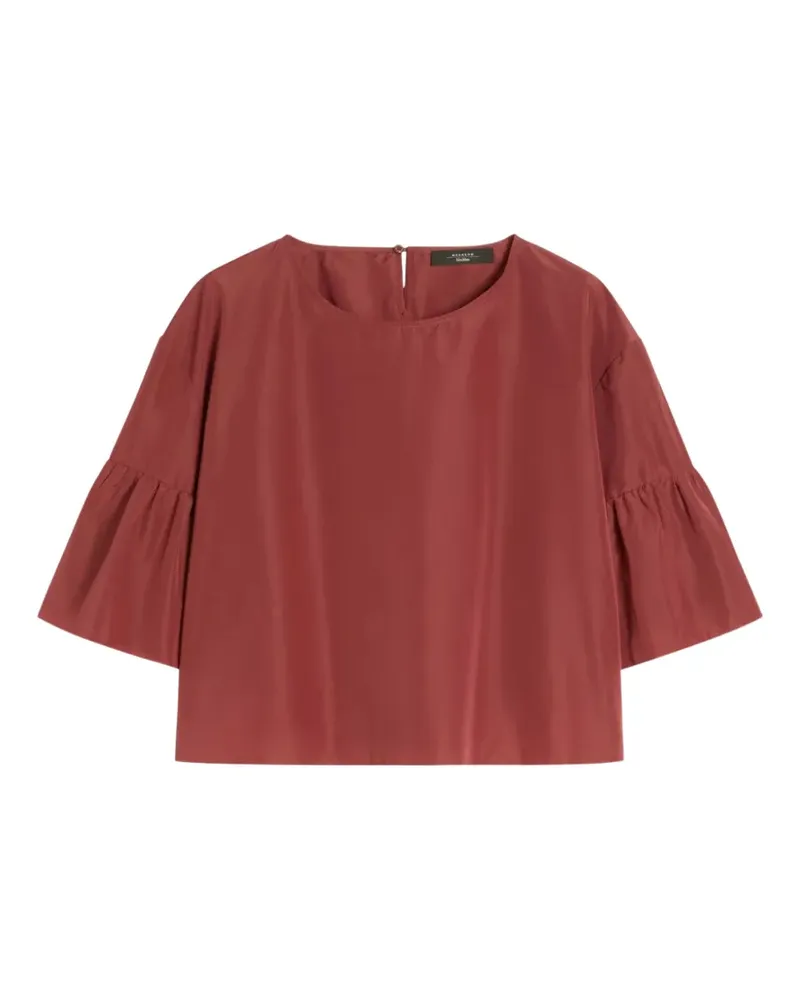 Max Mara flared shirt - Rot Rot