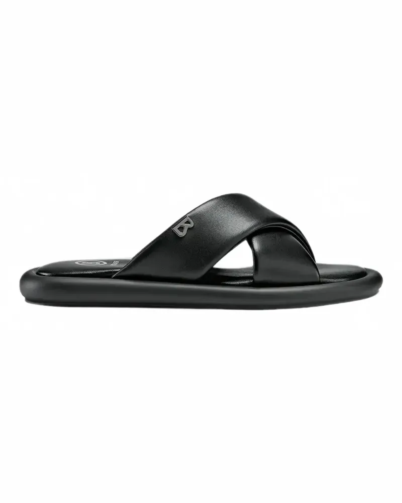 Bogner Portofino criss-cross strap sandals - Schwarz Schwarz