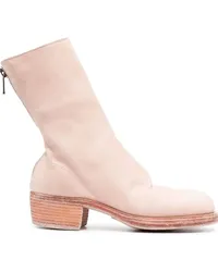 GUIDI Stiefel mit Reißverschluss Rosa