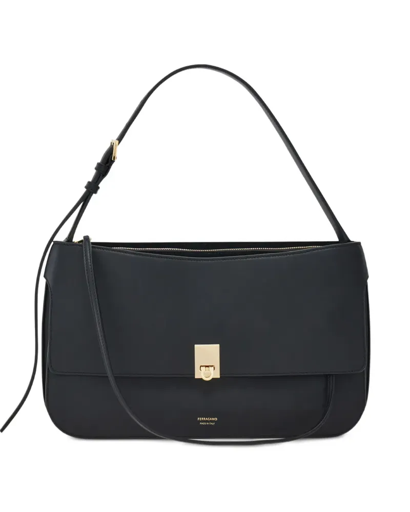Ferragamo Cara Tasche (S) - Schwarz Schwarz