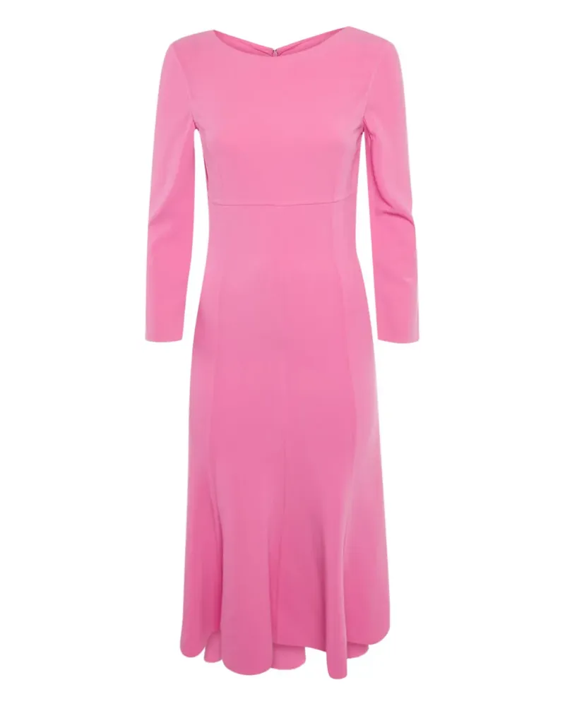 Michael Kors long-sleeve midi dress - Rosa Rosa