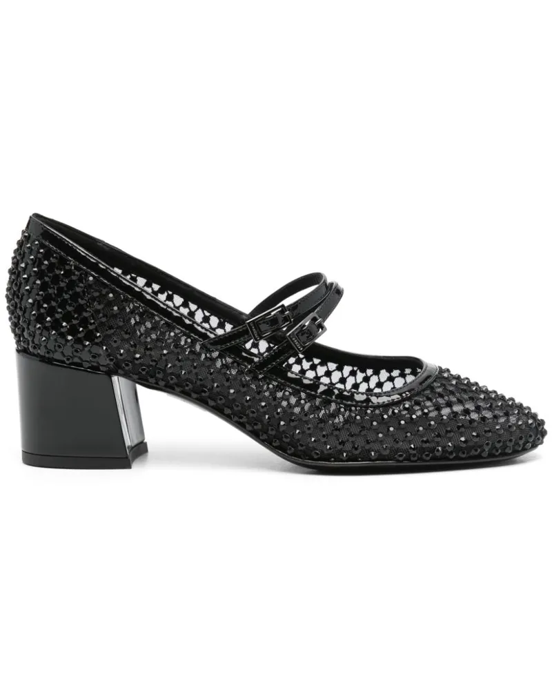 Le Silla Gilda Stocking Pumps 60mm Schwarz