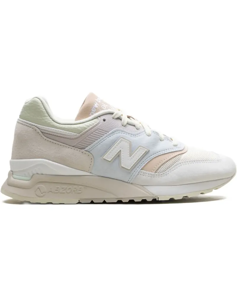 New Balance x MiUSA Kith Easter997.5 " White/Ice Blue/Peach" Sneakers - Nude Nude