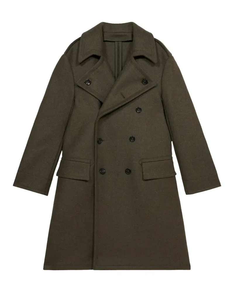 Fortela Winston double-breasted coat - Grün Grün