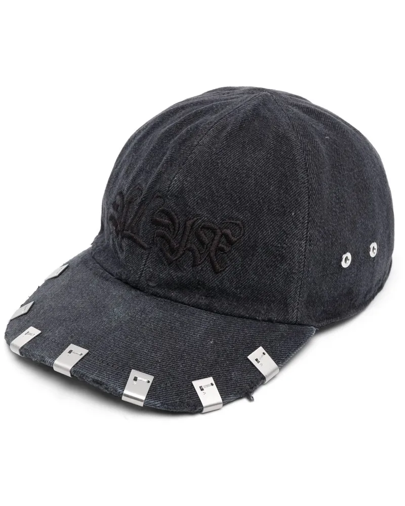 1017 ALYX 9SM Baseballkappe mit Logo-Stickerei Black